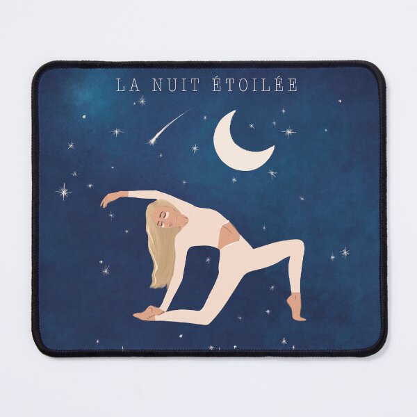 Item preview, Starry Night Yoga In Beige designed and sold by zmp-art.
