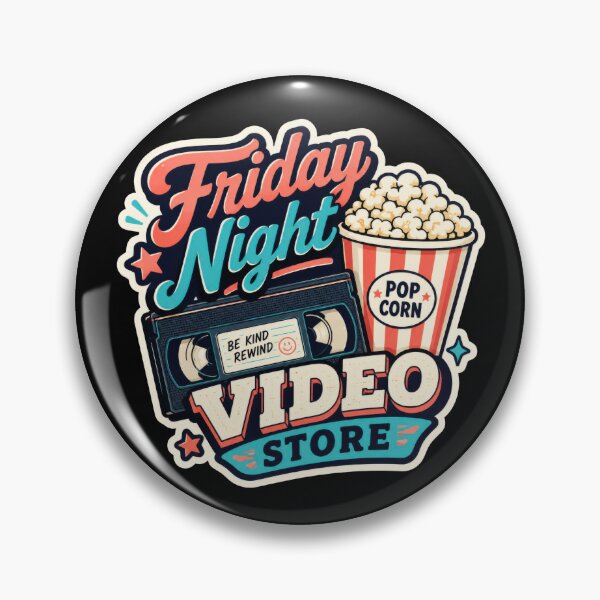 Item preview, Friday Night Video Store Retro designed and sold by Sketchlegacy.