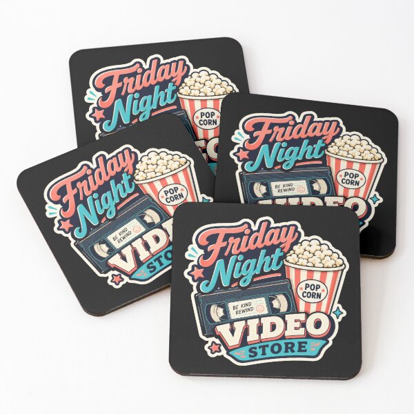 Item preview, Friday Night Video Store Retro designed and sold by Sketchlegacy.