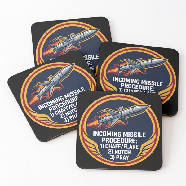 Item preview, Incoming Missile Procedure Tactical Humor Design designed and sold by ArtDreams92.