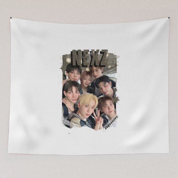 Item preview,  NEXZZ Seven Member K-Pop Boy Group Portrait Korean Japanese boy band designed and sold by AJUNICE STUDIO.