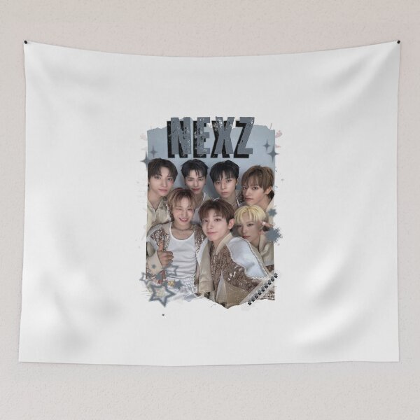 Item preview, NEXZZ Seven Member K-Pop Boy Group Portrait Korean Japanese boy band designed and sold by AJUNICE STUDIO.