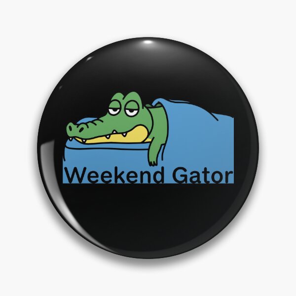 Item preview, Weekend Gator Funny Weekend Vibe designed and sold by Yellowriversss.