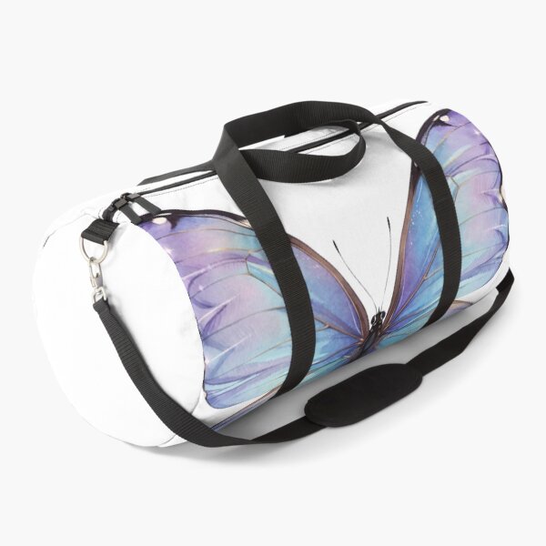 Item preview, Blue Morpho Butterfly Aesthetic Soft Dreamy Watercolor Art Gift for Her Sticker Print designed and sold by DreamelleStudio.
