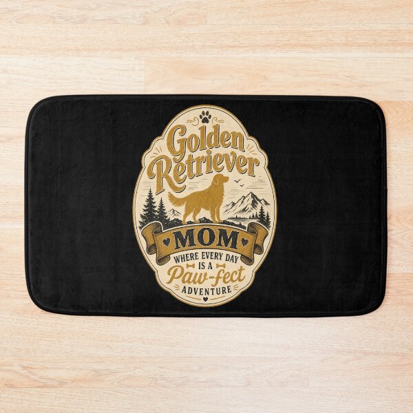 Item preview, Golden Retriever Mom Vintage designed and sold by FreshPixelArt.