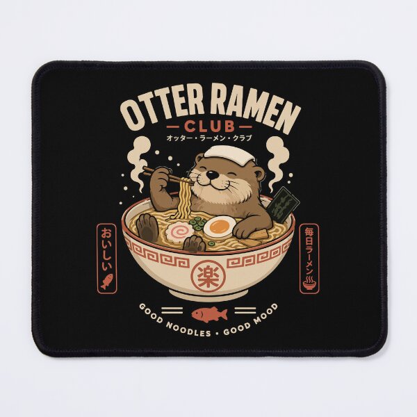 Item preview, Otter Ramen Club designed and sold by GhoulishGraphX.