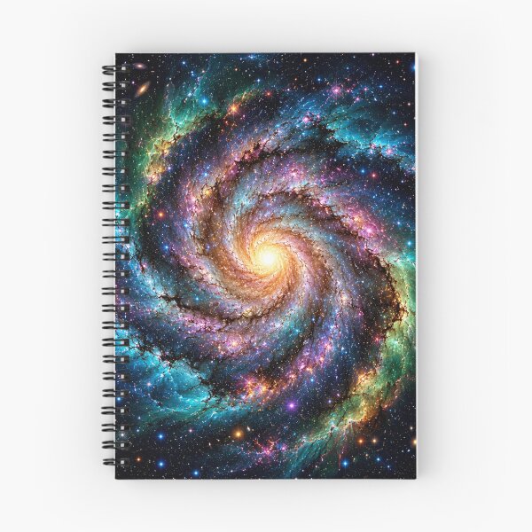 Item preview, Spiral Galaxy Art Print — Vibrant Deep Space Nebula Painting, Face-On Galaxy Wall Art for Astronomy Lovers, Space Decor & Stargazers6 designed and sold by OandSDesigns23.