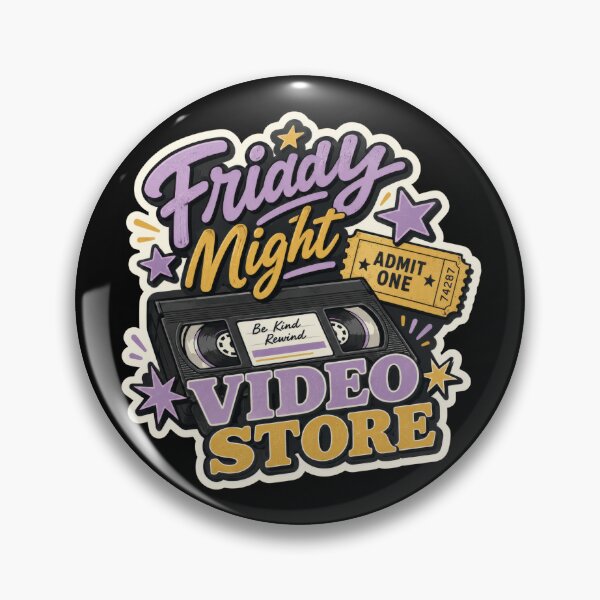 Item preview, Friday Night Movie Rental Retro designed and sold by Sketchlegacy.