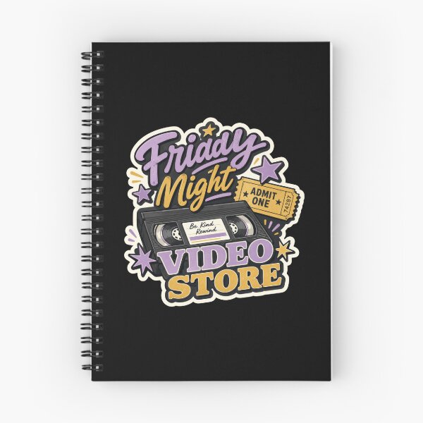Item preview, Friday Night Movie Rental Retro designed and sold by Sketchlegacy.