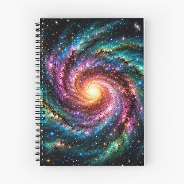Item preview, Spiral Galaxy Art Print — Vibrant Deep Space Nebula Painting, Face-On Galaxy Wall Art for Astronomy Lovers, Space Decor & Stargazers7 designed and sold by OandSDesigns23.