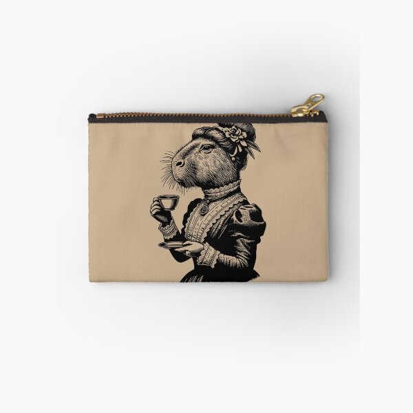 Item preview, Madame Capybara with a Tea designed and sold by AnestiaSua.