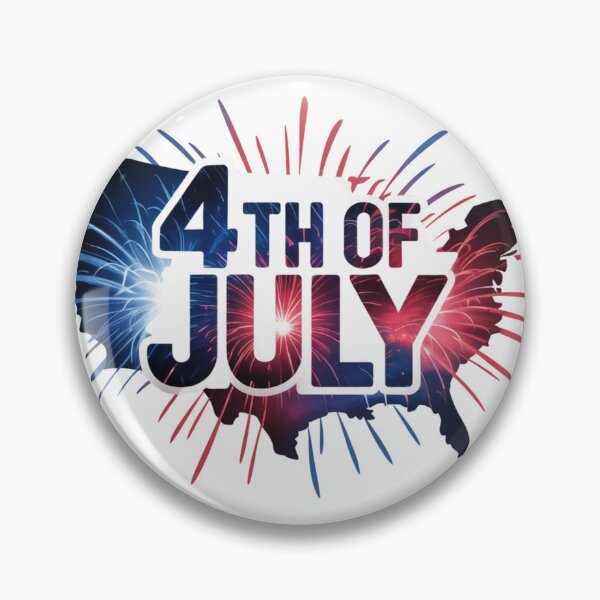 Item preview, 4th of July Fireworks USA Map designed and sold by MKDSN.