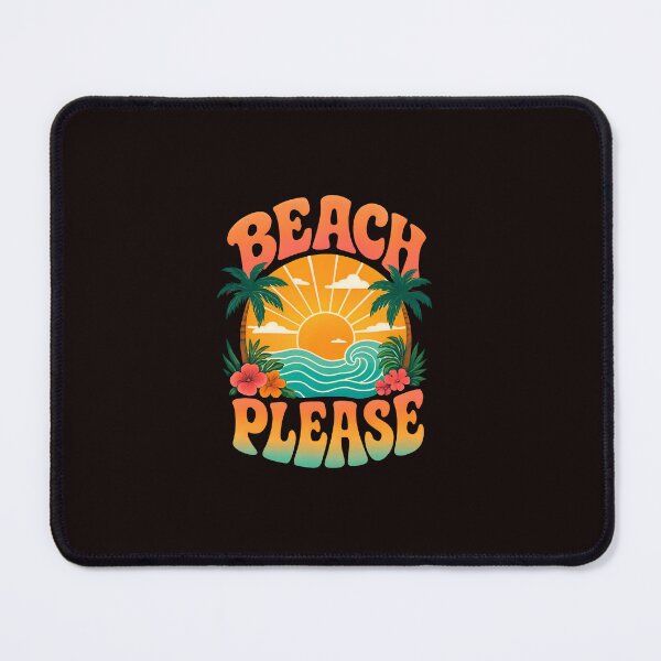Item preview, Beach Please Retro Sunset Tropical Vacation designed and sold by Lozarux.