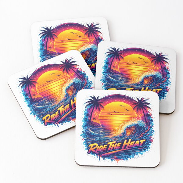 Item preview, Eternal Sunset Surf Wave designed and sold by Imaginarium of Chaos falcon88 .