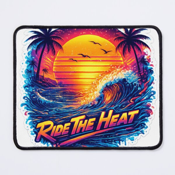 Item preview, Eternal Sunset Surf Wave designed and sold by Imaginarium of Chaos falcon88 .