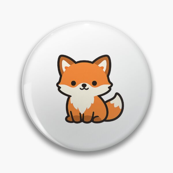 Item preview, Cute Kawaii Autumn Fox Cub Illustration designed and sold by ajamzbox.