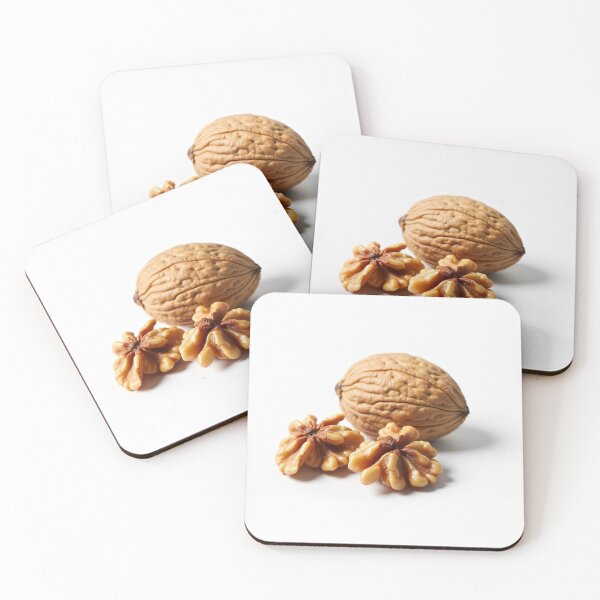 Item preview, Realistic Walnuts on White Background designed and sold by profustock.