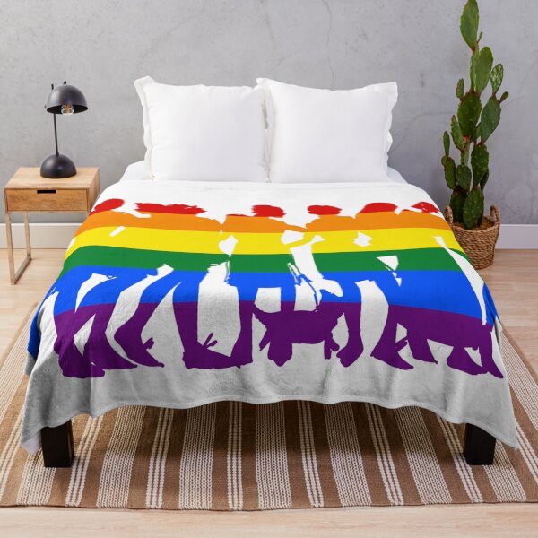 Item preview, Rainbow Runway Models -Aesthetic Pride Silhouette Art designed and sold by ArtbyLanaN.