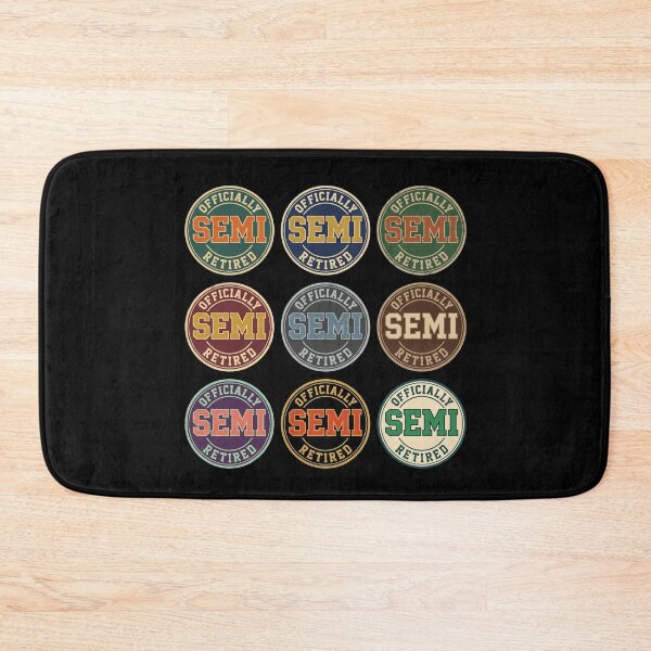 Item preview, Officially Semi Retired Vintage Badge designed and sold by d247.