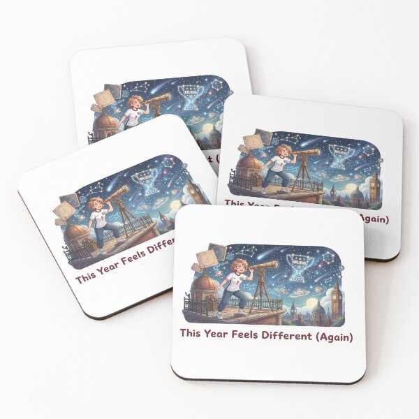 Item preview, This Year Feels Different (Again) | England Celestial Anime Aesthetic designed and sold by MoodDelay.