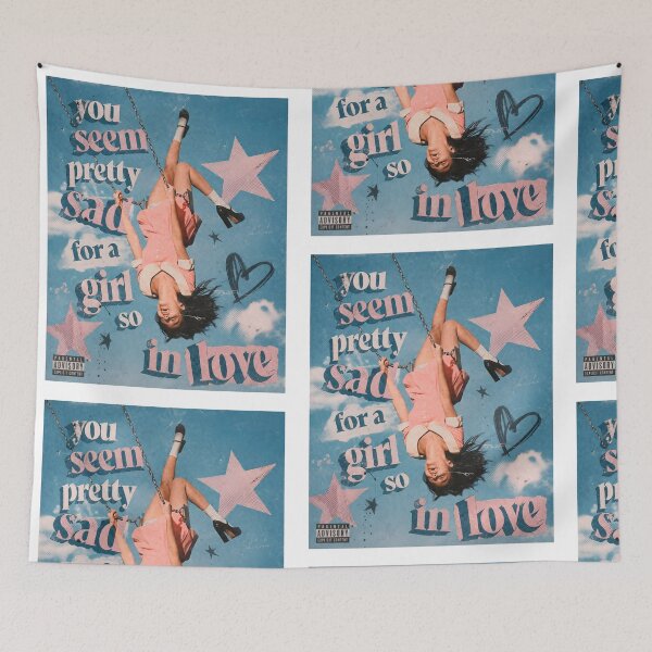 Item preview, Olivia Rodrigo Sour Inspired Poster | Pretty Sad Aesthetic Wall Art designed and sold by martirush.