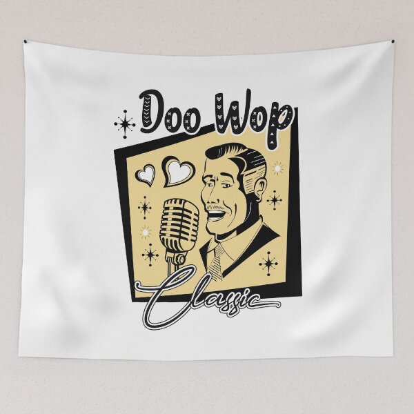 Item preview, Doo Wop 1950s Sock Hop Dance Party Classic Rock and Roll Retro Rockabilly designed and sold by MemphisCenter.