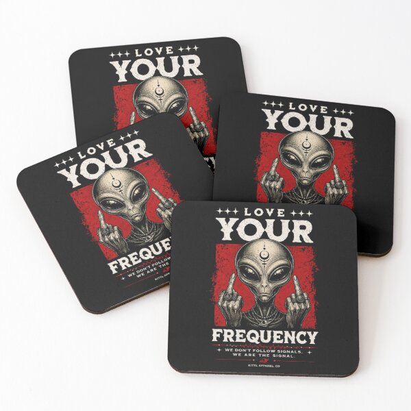 Item preview, RESIDENT ALIEN LOVE YOUR FREQUENCY designed and sold by ALL ART .