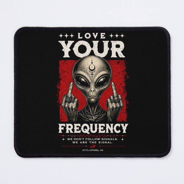 Item preview, RESIDENT ALIEN LOVE YOUR FREQUENCY designed and sold by ALL ART .