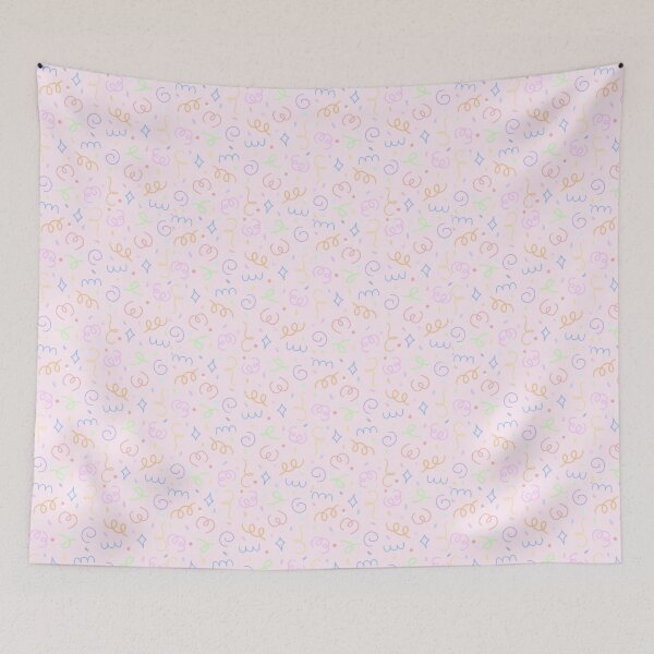 Item preview, Colorful Confetti Seamless Pattern designed and sold by MiloverseOfficial.