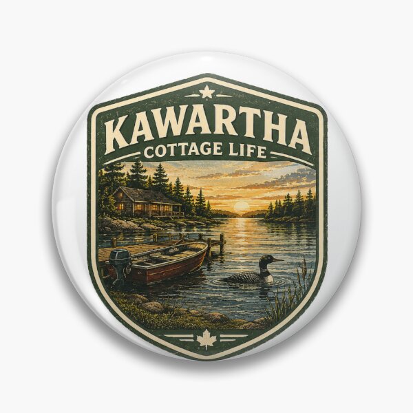 Item preview, K awaratha Cottage life Badge logo designed and sold by greatlakesimage.