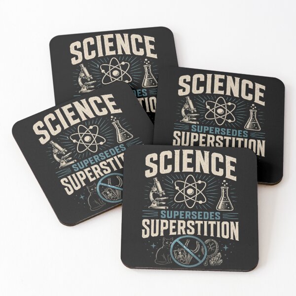 Item preview, Science Supersedes Superstition designed and sold by Preston Meyers Designs.