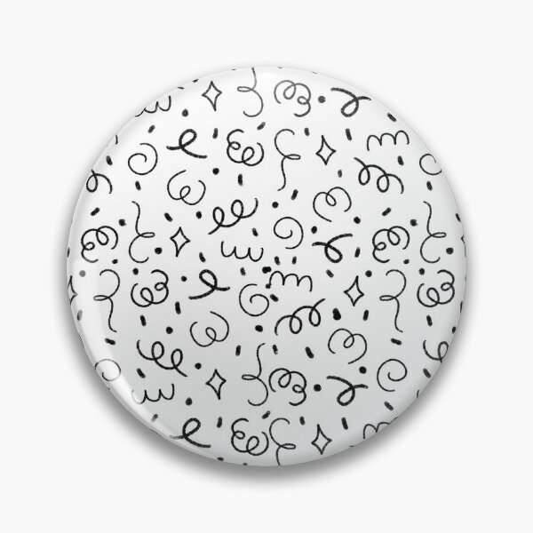 Item preview, B&W Confetti Seamless Pattern designed and sold by MiloverseOfficial.