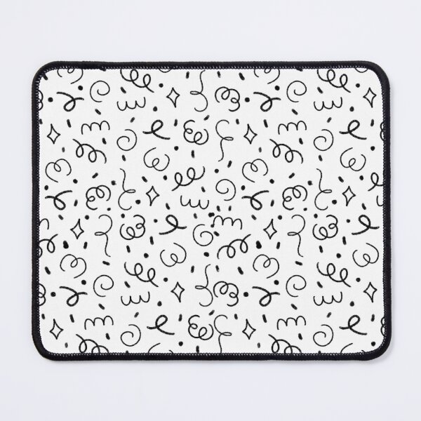 Item preview, B&W Confetti Seamless Pattern designed and sold by MiloverseOfficial.