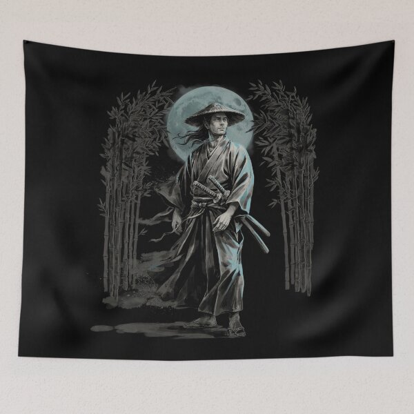Item preview, Lone Ronin Under Moon designed and sold by SignumShop.