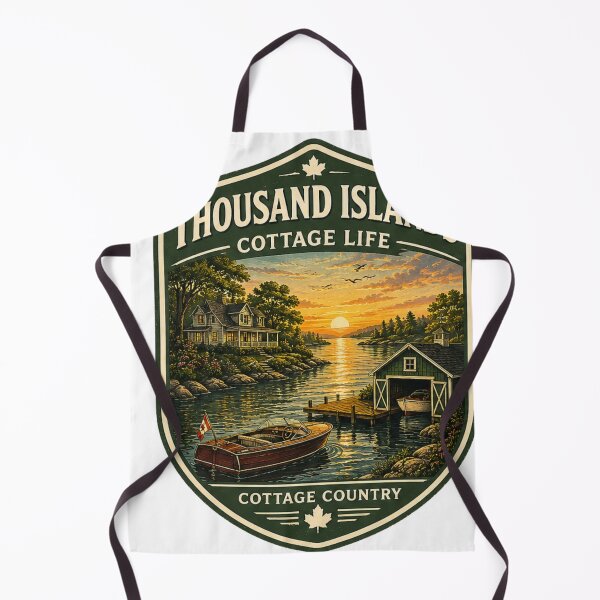 Item preview, Thousand Island Badge Logo designed and sold by greatlakesimage.