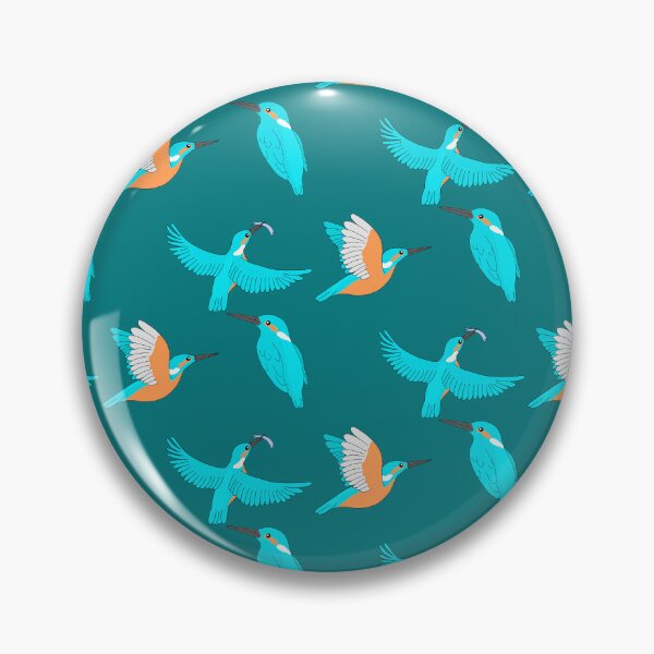 Item preview, Common Kingfishers designed and sold by Leapingdoe.