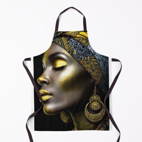 Item preview, Golden Elegance a Striking Profile Portrait designed and sold by Artessie.