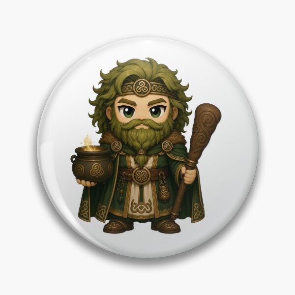 Item preview, The Dagda Mythology Mascot Design designed and sold by The Dark Files.