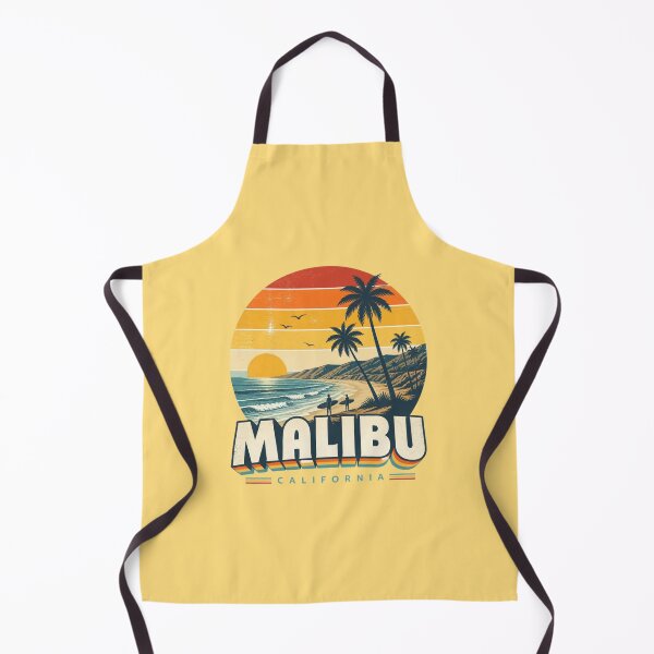Item preview, Malibu California Retro Sunset – Surf & Palm Vibes designed and sold by ABLAT-CREATIONS.