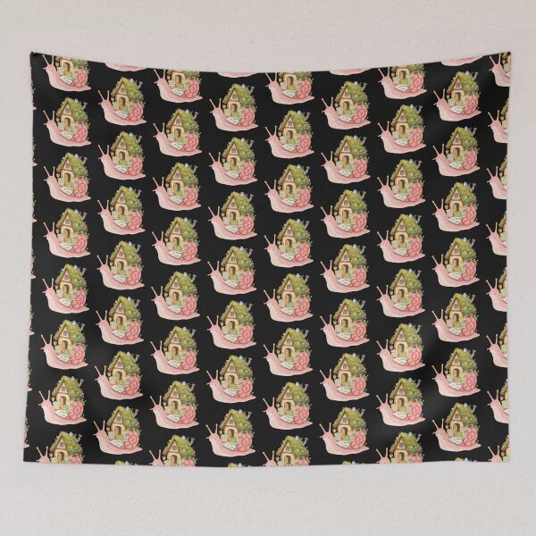 Item preview, Book Lover Snail Cottage | Cozy Reading Fantasy designed and sold by AillustriaAK.