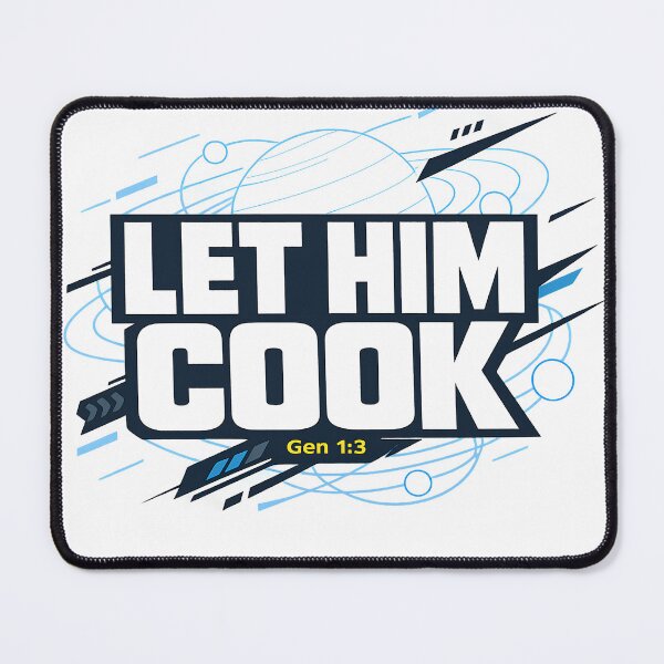 Item preview, Let Him Cook Genesis 1 Creation Graphic Tee designed and sold by Skotecky.