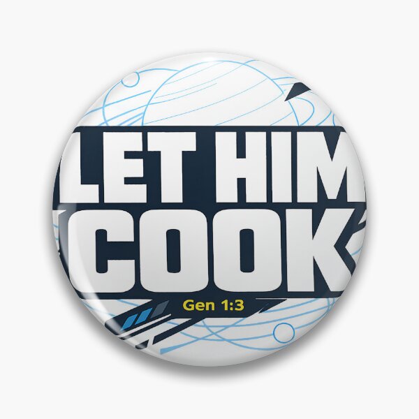 Item preview, Let Him Cook Genesis 1 Creation Graphic Tee designed and sold by Skotecky.