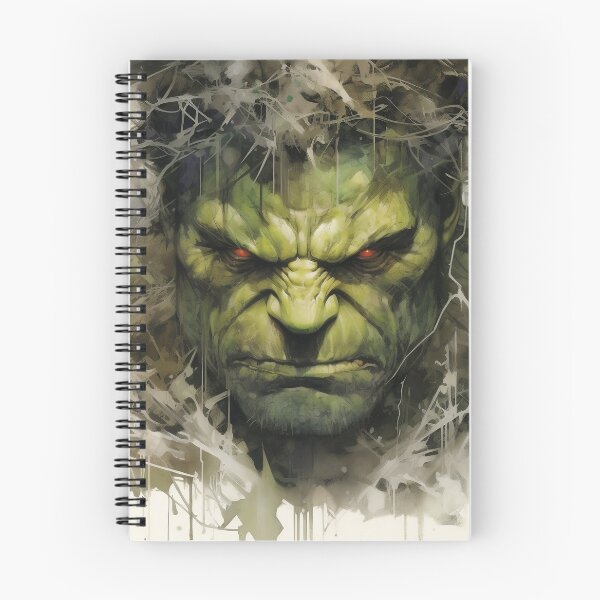 Item preview, Green Rage Watercolor Portrait - Artwork designed and sold by StudioSand.