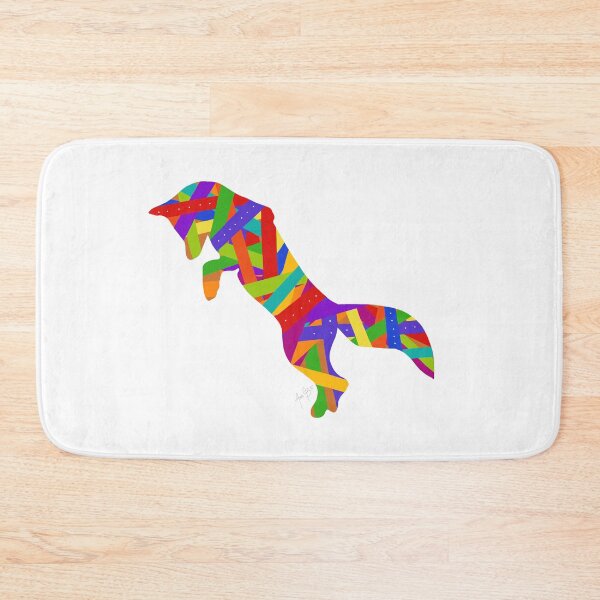 Item preview, Jumping ribbon Fox designed and sold by Ana Gorozpe.