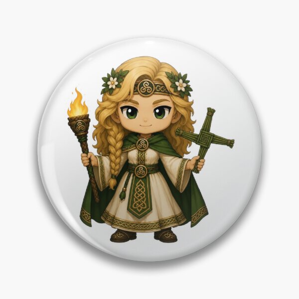 Item preview, Brigid Mythology Mascot Design designed and sold by The Dark Files.
