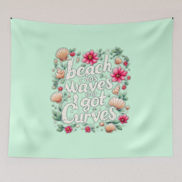 Item preview, Beach has waves and I got curves designed and sold by Jsw-speedartja.