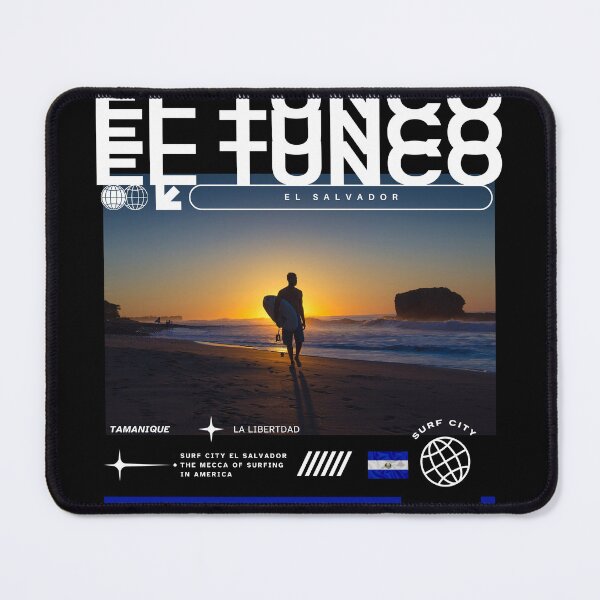Item preview, El Tunco El Salvador - Surf City Minimalist Poster designed and sold by QuechivoESA.