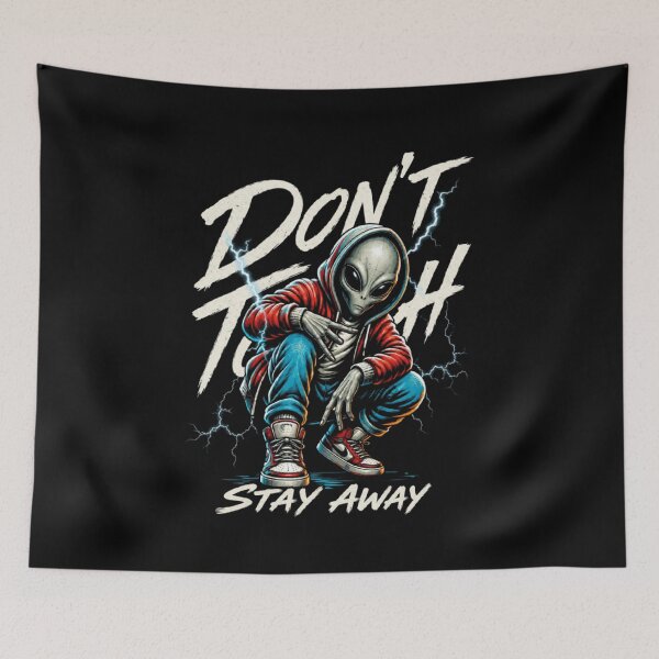 Item preview, RESIDENT ALIEN STAY AWAY designed and sold by ALL ART .