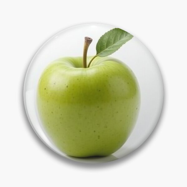 Item preview, Fresh Green Apple with Leaf Isolated designed and sold by profustock.