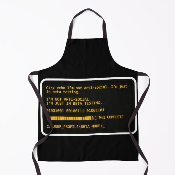 Item preview, Beta Testing Introvert Coder designed and sold by Jankes88.